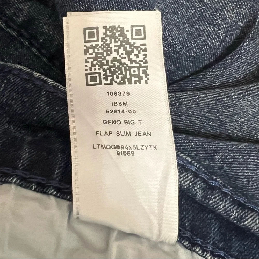 Men’s True Religion Geno Relaxed Slim Jeans Denim Streetwear Casual